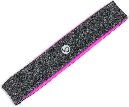 Flipbelt Hoofdband Donkergrijs/Roze - Hardlopen - One size
