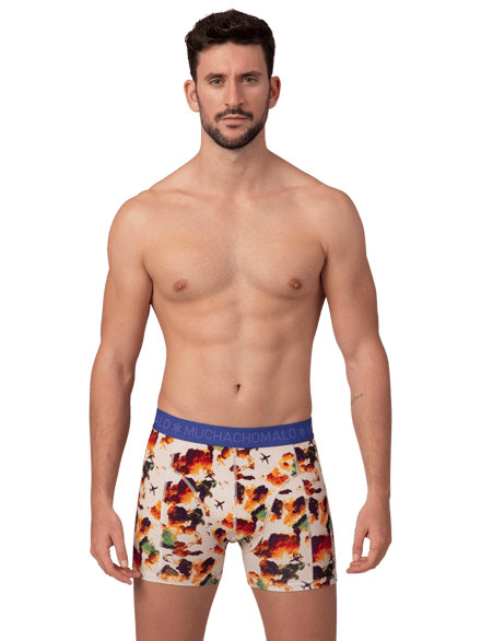 Muchachomalo Heren Boxershorts - 2+2 Pack - Mannen Onderbroeken