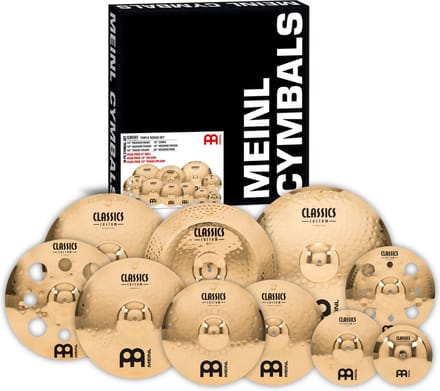 Meinl Classics Custom Triple Bonus Set - Bekkenset