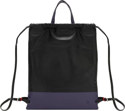 DuDu Linosa Dagrugzak Leder 42 cm - schwarz