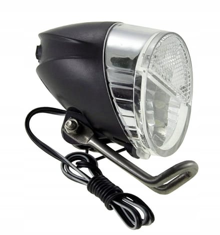 2K Lijn - Fietslamp voor - LED - 30 LUX - Dynamo