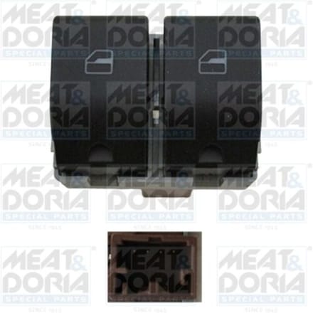 Schakelaar, raamregelaar MEAT & DORIA 26125