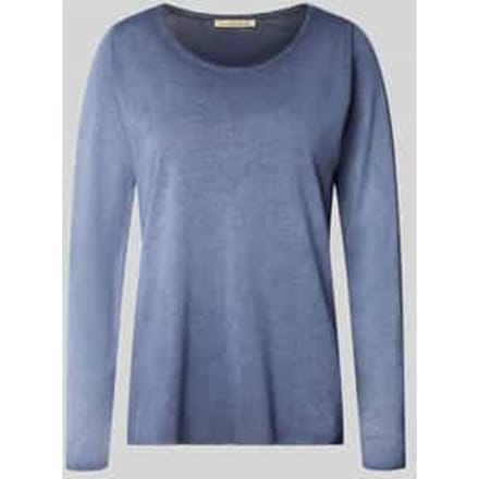 Longsleeve met ronde halsuitsnijding