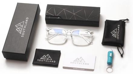 Southland Computerbril Op Sterkte +1.5 - Blauw Licht Bril - Blauw Licht Filter Bril - Blue Light Glasses - Beeldschermbril - Blue Light Filter Bril