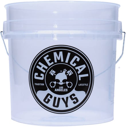 Chemical Guys Autowas Emmer 19 liter - Transparant