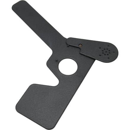 Oftalmische Oogafdekker 14 Gaten Professionele Handheld Zichtstest Oogafdekker Onderzoeksinstrument black