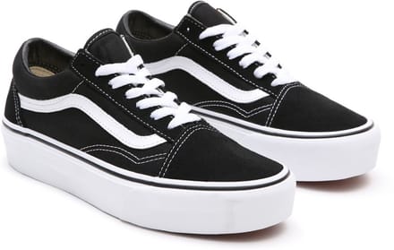Vans Ua Old Skool Platform Sneakers Unisex - Black/White