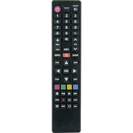 Schwaiger UFB100U Samsung, LG, Sony, Philips, Panasonic Afstandsbediening Zwart
