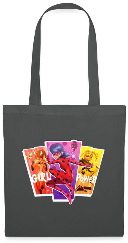 Miraculous Girl Power Ladybug Superheld Tas Van Stof Schoudertas