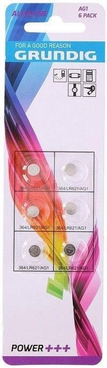 Grundig Batterijen Knoopcel Ag1 6 Stuks