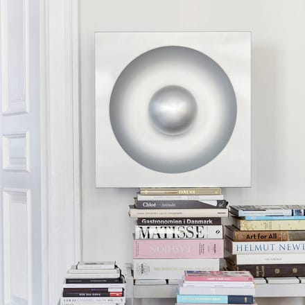 Verpan Spiegel Wandlamp/ Plafondlamp Geborsteld Aluminium