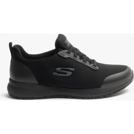 SQUAD SR Dames Brede Pasvorm Beroepsschoenen Zwart