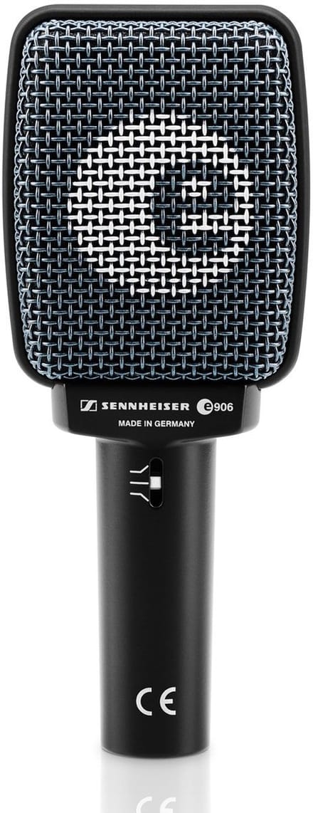 Sennheiser E 906 - Dynamische instrumentmicrofoon - zwart