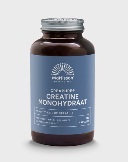 Mattisson - Creatine Monohydraat Capsules - Creapure - Vegan - 180 Capsules