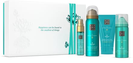 Rituals Le Rituel de Karma Petit Ensemble 2025 Brume Cheveux et Corps 20 + Baume pour le Corps 50 + Crème pour le Corps 70 + Gel-Mousse Douche 50 (8719134201598)