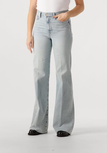 7 For All Mankind Modern Dojo Frozen Jeans Dames - Broek - Lichtblauw - Maat 29