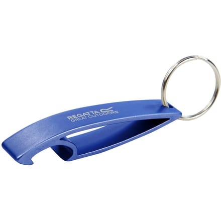 Regatta Stalen sleutelhanger flesopener (Blauw)