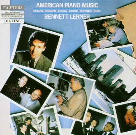 Bennett Lerner - American Piano Music Vol 1 (CD)