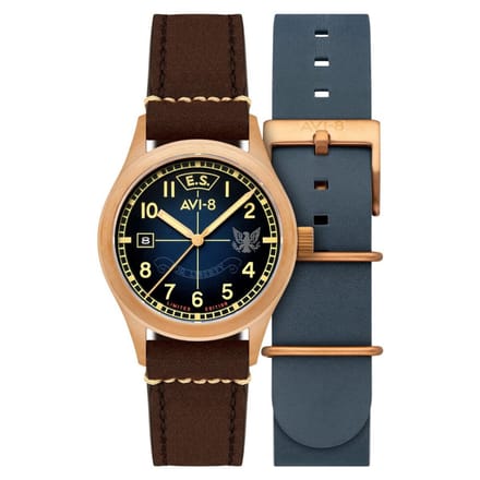 AVI-8 - AV-4145-02 - Polshorloge - Heren - Automatisch - Flyboy Eagle Squadron Bronze
