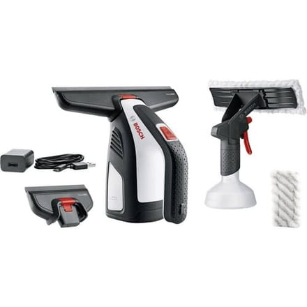 Bosch Home and Garden GlassVAC Raamwisser Zwart, Grijs