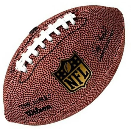 Wilson NFL Micro Duke Replica American Football - Bruin - (incl. pompnippel)
