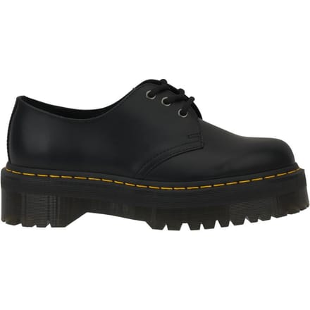 Dr. Martens 1461 Glad Leer Platform Zwart Unisex Sneakers 25567001 38 black
