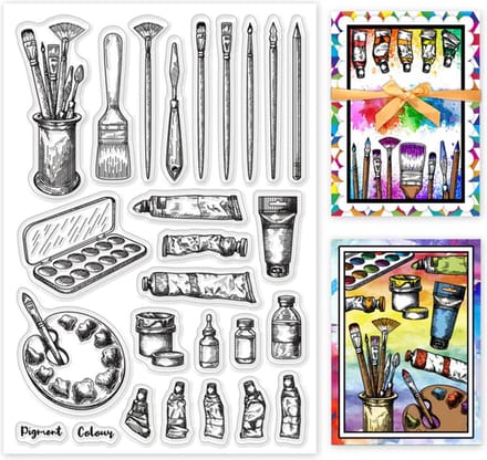 BaBaBa Stempelset Clearstamps Een Creatieve Dag
