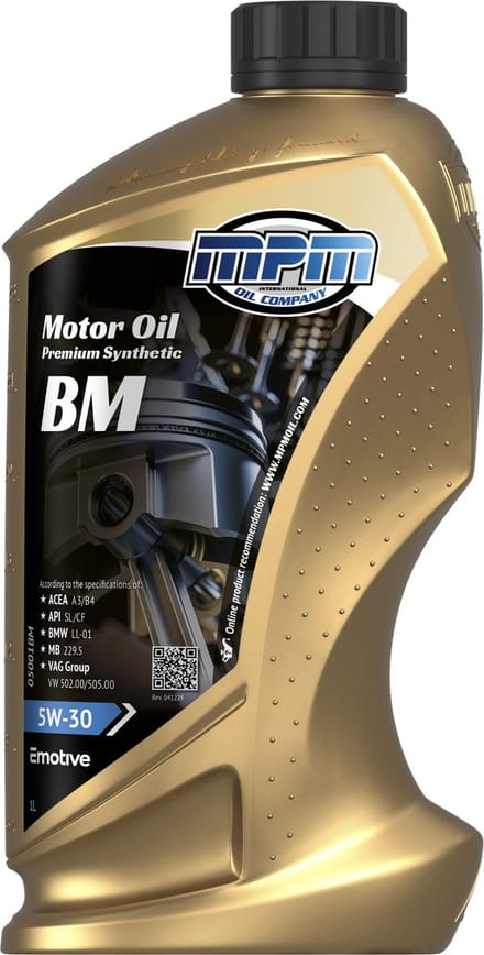 MPM Motorolie 5w30 bmw - 1 liter
