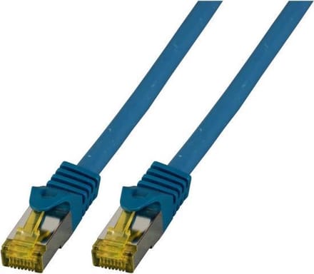 CAT6a sFTP kabel 0.25 meter Blauw