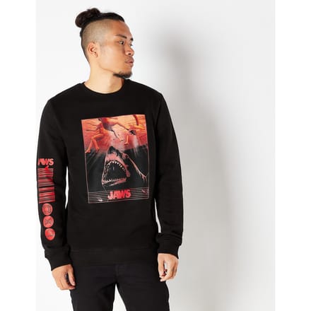 Jaws Sweatshirt - Zwart - S