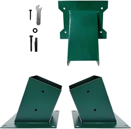 Schommelset Beugels - Schommel Ophanging - Zelf Schommel Bouwen - Veilige A-Frame Structuur - 3 stuks - Groen