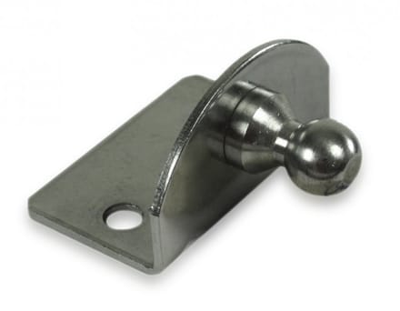 Montageplaat voor gasdrukveer 48 x 32 mm