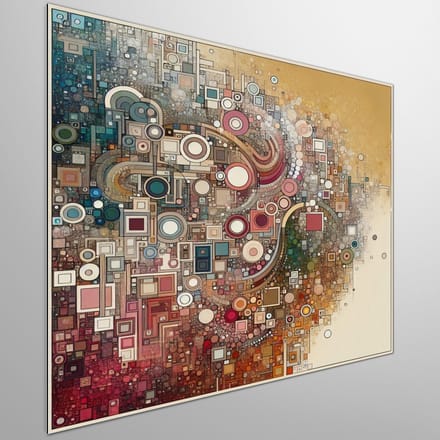 Kunstprint | Wanddecoratie | Dibond | 20 × 20 cm