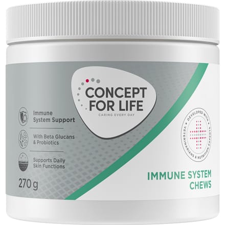 Dubbelpakket: 2x270gImmune System Support Supplements Chews - Concept for Life aanvullende voeding voor honden