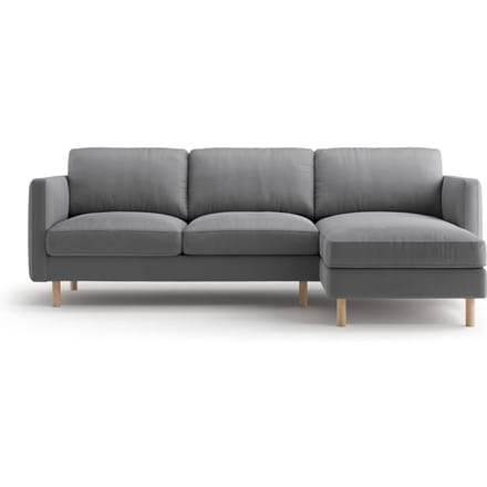 Hoekbank Eden rechts velvet | Micadoni