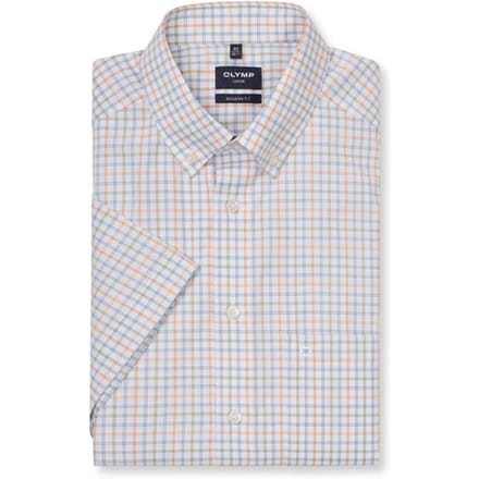 OLYMP Luxor Overhemd, Modern Fit, Button-down, Mandarijngeel