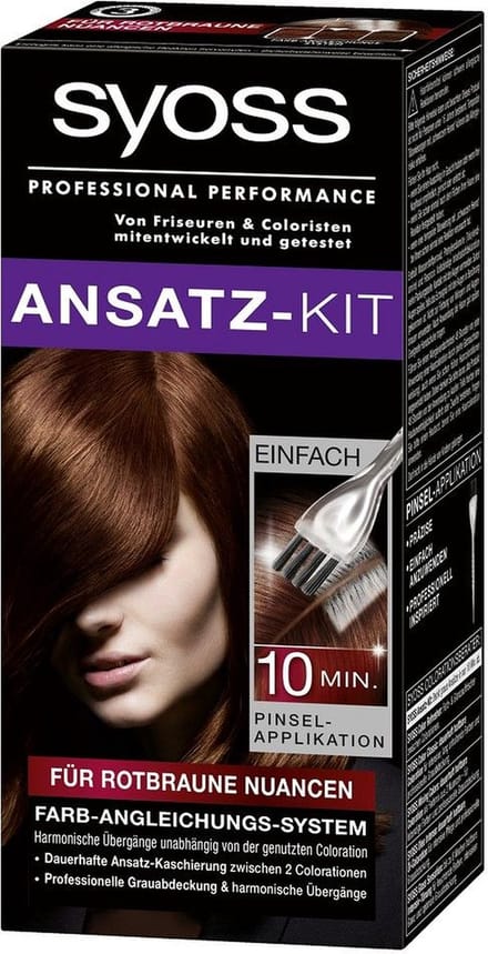 SYOSS ANSATZ-KIT ROODBRUINE NUANCES UITGROEISET