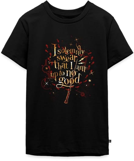 Harry Potter Ik Zweer Plechtig Premium T-Shirt Tiener