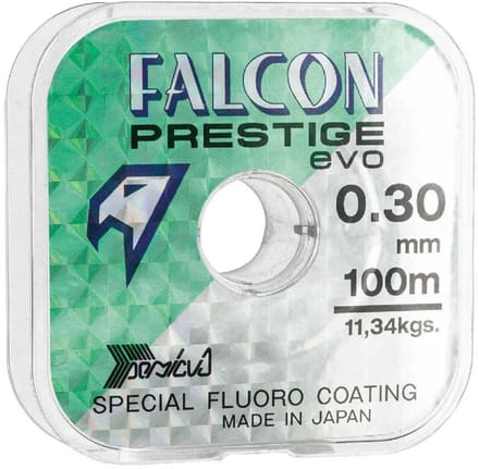 Falcon Prestige Evo 100 M Flurocarbon Transparant 0.400 mm