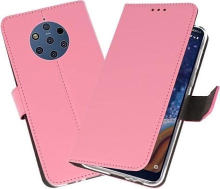 Bestcases Pasjeshouder Telefoonhoesje Nokia 9 PureView - Roze