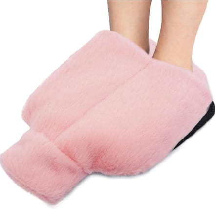 Voetverwarmer zonder elektriciteit - Grote capaciteit - 2-in-1 - Unisex - Roze