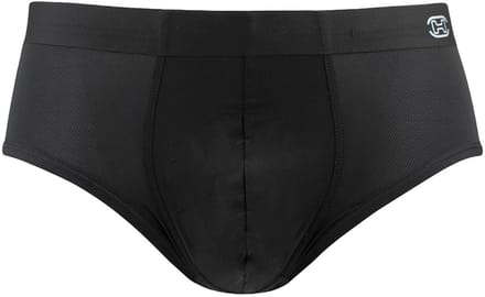 HOM H-fresh comfort mini briefs (1-pack) - heren slip - zwart