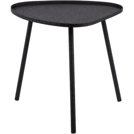 Leitmotiv Bijzettafel Boaz - Zwart - 44x44x43cm - Modern