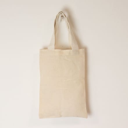 Nomad Sari Iconic Mini Gift Tote Bag - Unprinted- (25x18cm) - Natural 4oz