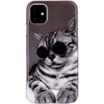 Mocaa iPhone 11 Designz CoolKat Beschermhoesje Meerkleurig