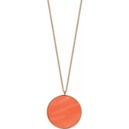 Morellato Perfetta roségoudkleurige sterlingzilver SALX11 damesketting beige