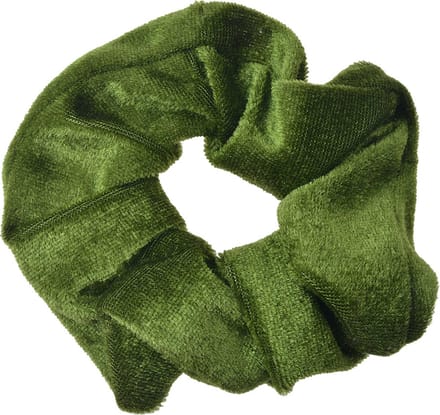 Clayre & Eef Haarelastiek Ø 10 cm Groen Velours