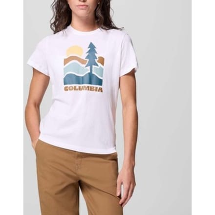 T-shirt Korte Mouw Columbia Ruby Springs Graphic Fit