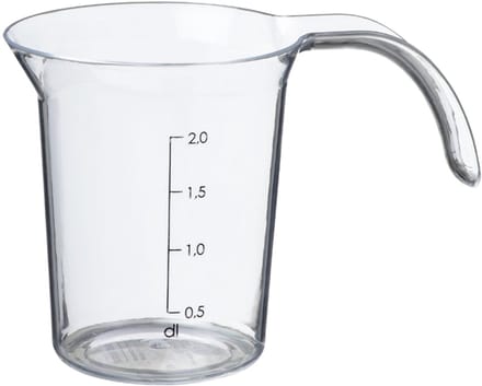 Meetbeker 'Palermo', 0,5 liter, transparant