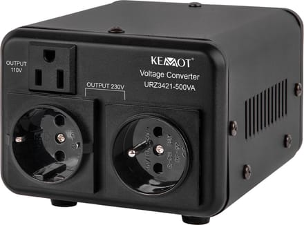 KEMOT Serie - Tweezijdige Spanningsomzetter - 400 W - 500 VA - 115V/230V